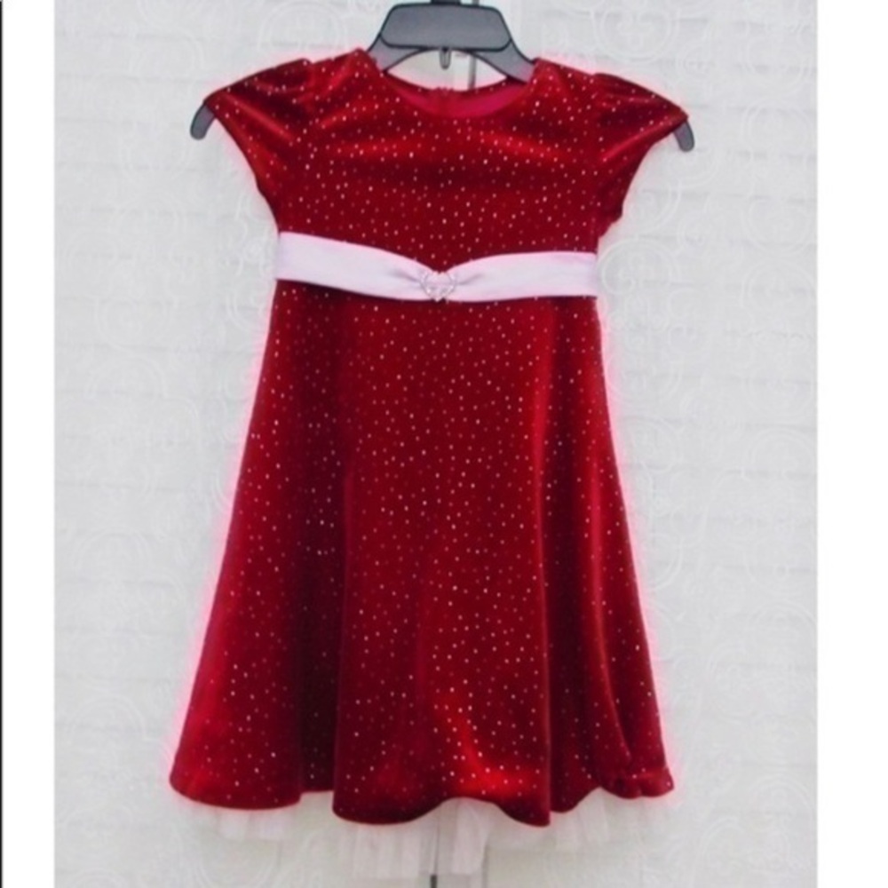 Bonnie Jean Party holiday Dress Valentines